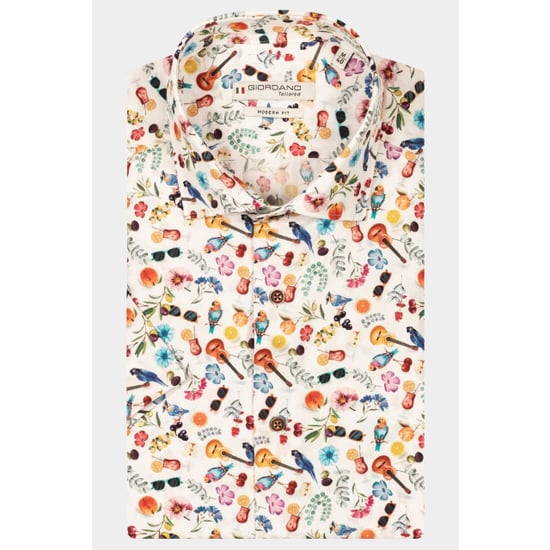 Giordano Casual hemd korte mouw lago short sleeve semi cutawa 516855/10 - Image 2