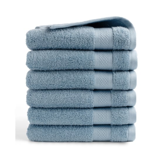 DoubleDry Hotel handdoeken 50 x 100 cm – set van 6 – 100% katoen 500 g/m2 – - Image 6