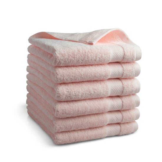 DoubleDry Hotel handdoeken 50 x 100 cm – set van 6 – 100% katoen 500 g/m2 – - Image 1