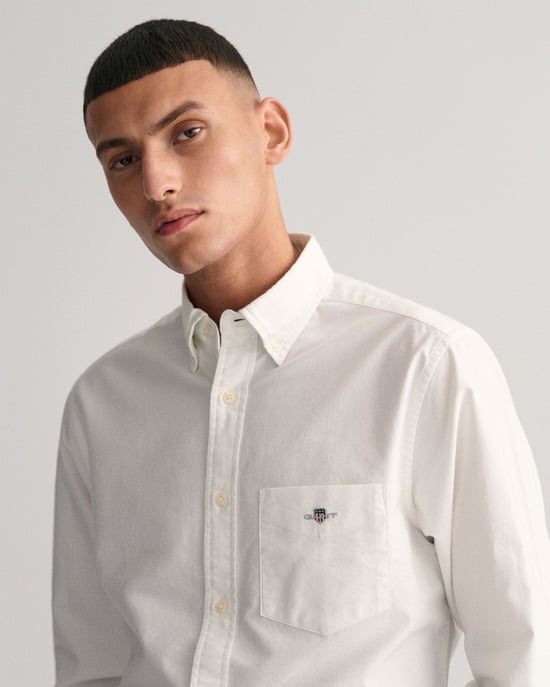 Gant Casual hemd lange mouw regular fit oxford 3000200/110 - Image 3