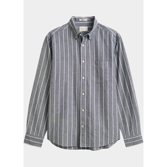 Gant Overhemd heren mélange poplin overhemd met st 3262005/901 - Image 2