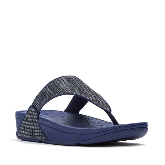 FitFlop Lulu shimmerglitz toe-post sandals - Image 2
