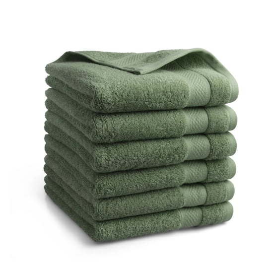 DoubleDry Hotel handdoeken 50 x 100 cm – set van 6 – 100% katoen 500 g/m2 – - Image 1