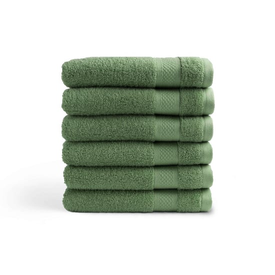 DoubleDry Hotel handdoeken 50 x 100 cm – set van 6 – 100% katoen 500 g/m2 – - Image 5