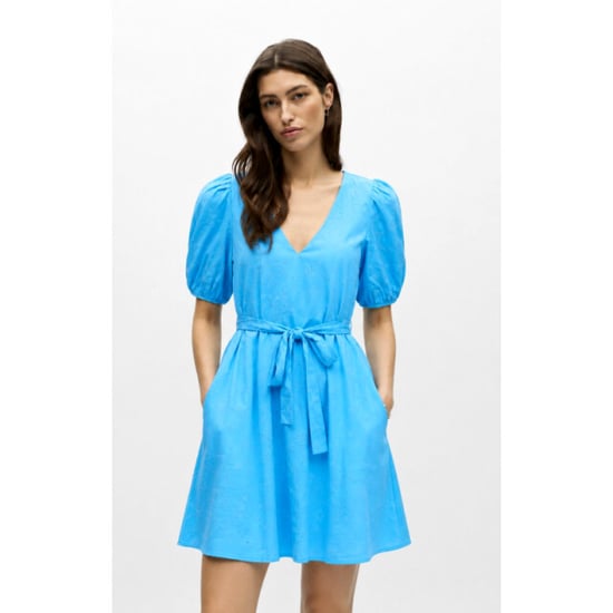 Object Objhelia s/s re v-neck short dress - Image 1