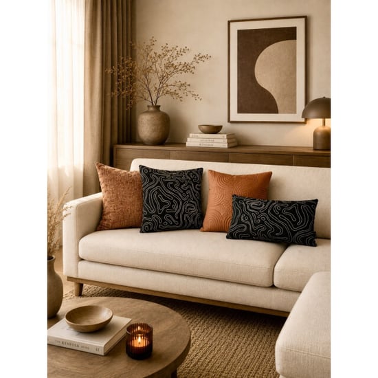 NOVÉE Sierkussen chenille flow | 30 x 50 cm | velvet/polyester - Image 1