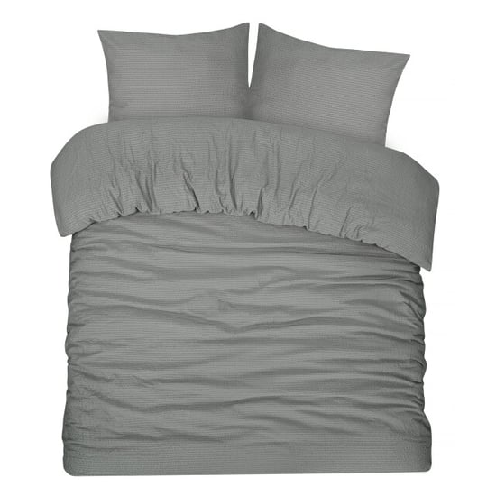 DoubleDry Dekbedovertrek seersucker 100% katoen tweepersoons 200x200/220 cm - Image 1