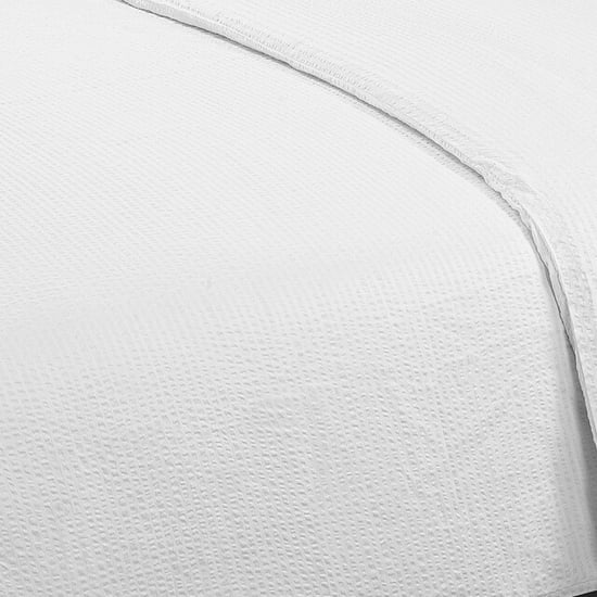 DoubleDry Dekbedovertrek seersucker 100% katoen lits jumeaux 240x200/220 cm - Image 3