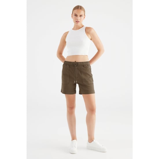 C.O.J. Denim Short agnes coffee bean - Image 1
