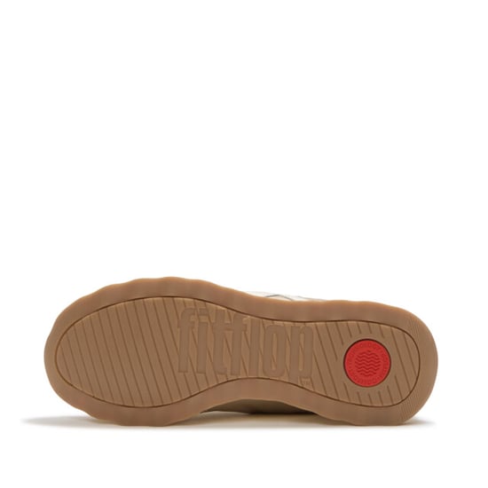 FitFlop Retro-q ff metallic-fabric/suede sneakers - Image 3