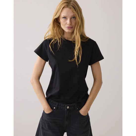 Summum 3s5185-30714 990 rhine stone logo tee black - Image 1
