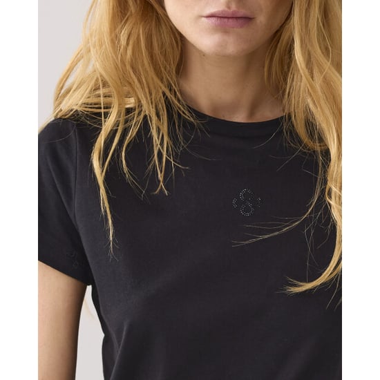 Summum 3s5185-30714 990 rhine stone logo tee black - Image 3