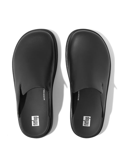 Womens All Black Gen Ff Leather Mule - Image 2