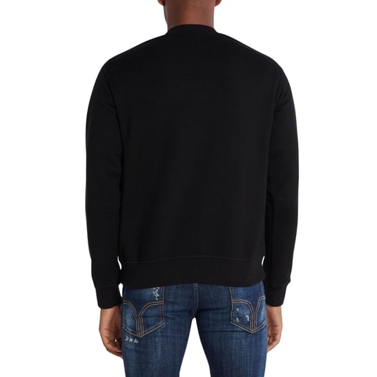 Dsquared2 Cool Fit Logo Zwarte Trui Met Ronde Hals - Image 3