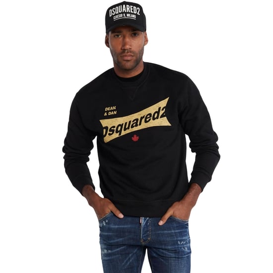 Dsquared2 Cool Fit Logo Zwarte Trui Met Ronde Hals - Image 5