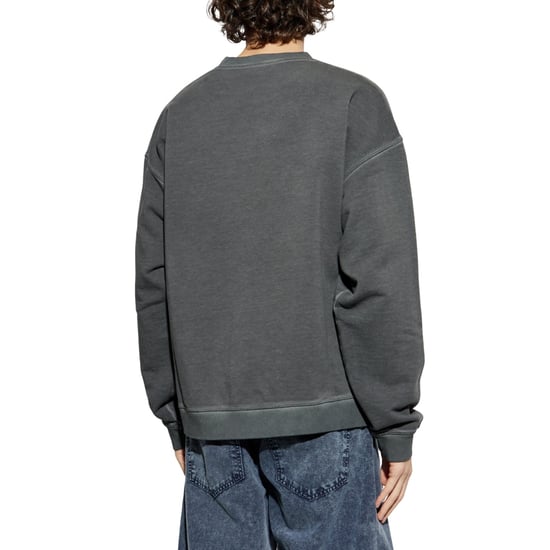 Dsquared2 Best Fade Logo Charcoal Grey Sweatshirt - Image 4