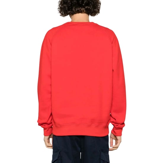 Dsquared2 Cool Fit Sketch Logo Rode Trui Met Ronde Hals - Image 3