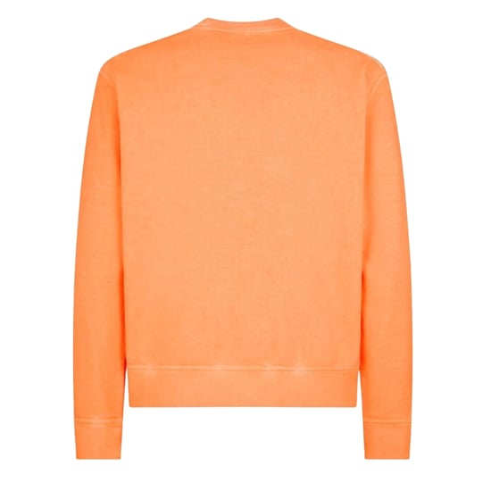 Dsquared2 Icon Orange Rundringad Tröja - Image 2
