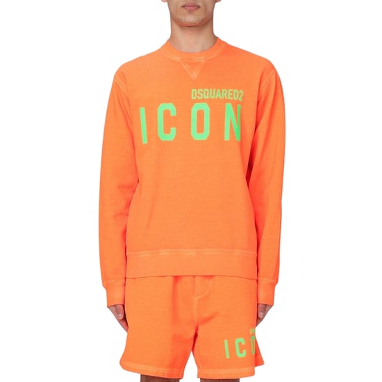 Dsquared2 Icon Orange Rundringad Tröja - Image 3