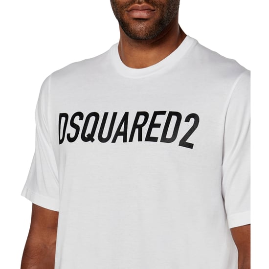 Dsquared2 Loose Fit Merklogo Wit T-shirt - Image 5