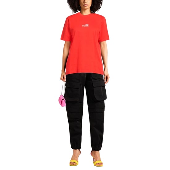 Dsquared2 Icon Small Chest Logo Rood T-shirt - Image 2