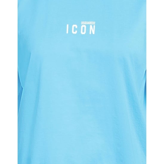 Dsquared2 Icon Small Chest Logo Lichtblauw T-shirt - Image 4