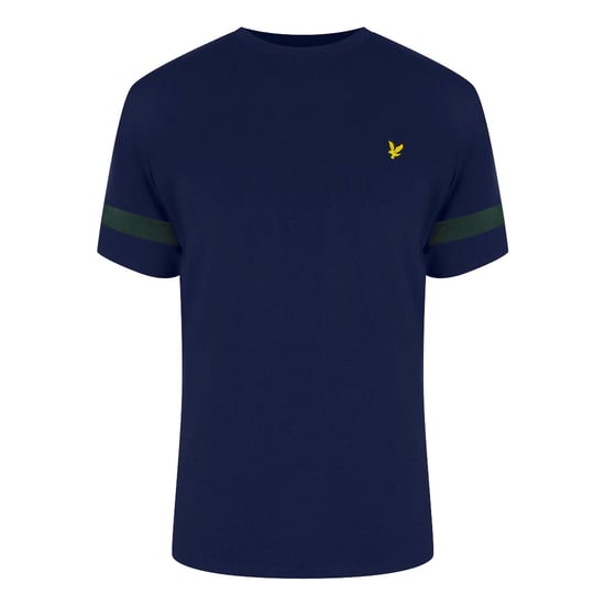Lyle & Scott T-shirt Met Getipte Details In Marineblauw - Image 1