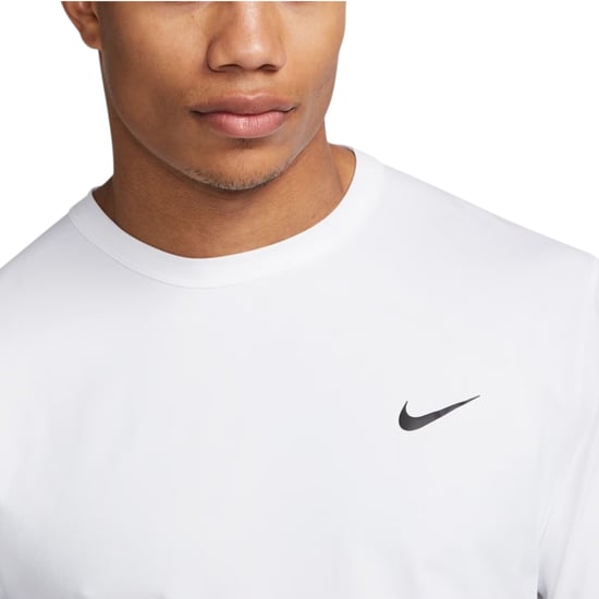Nike Mens T-Shirt Dri Fit DV9839 Athletic Sportswear Cotton Crew Neck Soft Top - Image 3