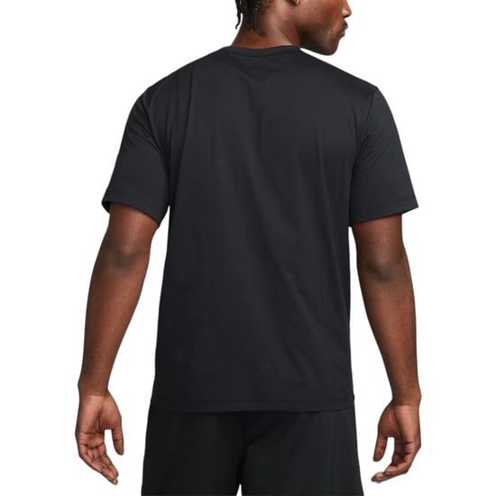 Nike Mens T-Shirt Dri Fit DV9839 Athletic Sportswear Cotton Crew Neck Soft Top - Image 2
