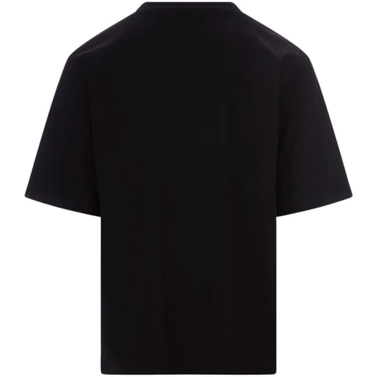 Dsquared2 Lös Passform Svart T-shirt Med Märkeslogotyp - Image 2