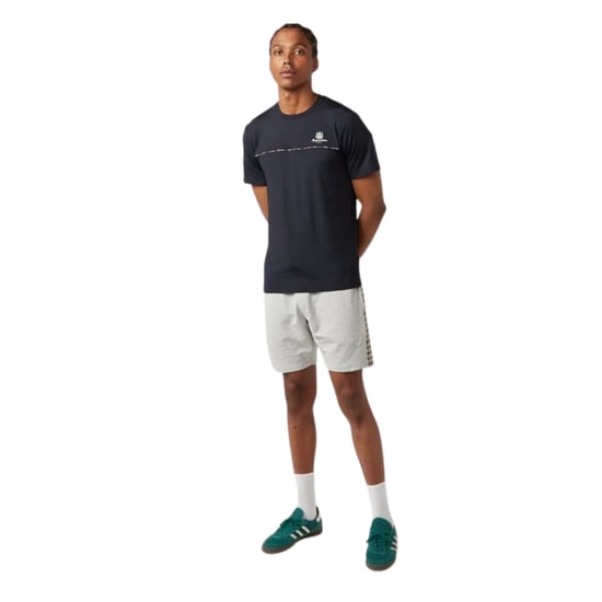 Aquascutum Active Stretch Piping Marinblå T-shirt - Image 3