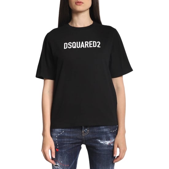 Dsquared2 Bold Logo Print Black T-shirt - Image 2