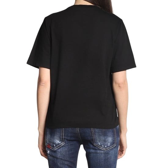 Dsquared2 Bold Logo Print Black T-shirt - Image 3