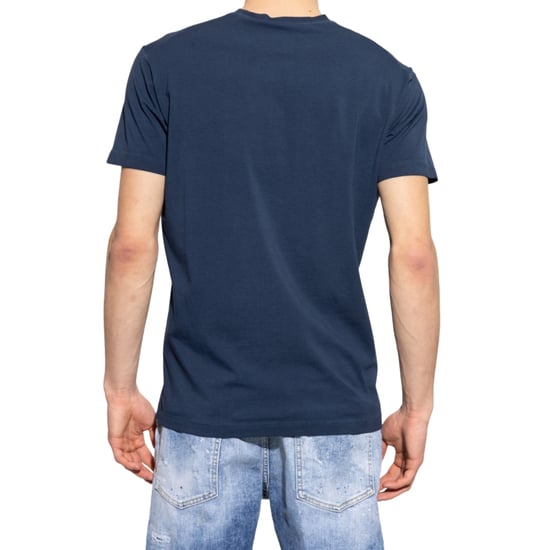 Dsquared2 Ontario Logo Navy Blue T-shirt - Image 3