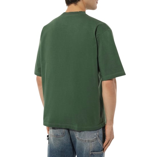 Dsquared2 Branded Raising Hell Logo Groen T-shirt - Image 4