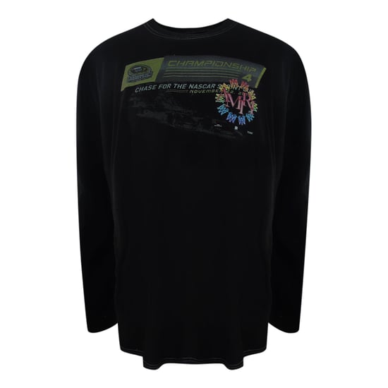 Amiri T-shirt Met Lange Mouwen En Gestapeld Cirkellogo, Zwart - Image 1