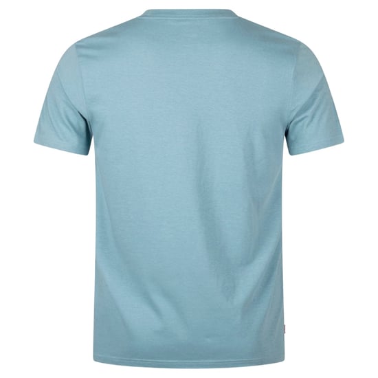 Aquascutum Active Bomullsränder Avio Blå T-shirt - Image 2
