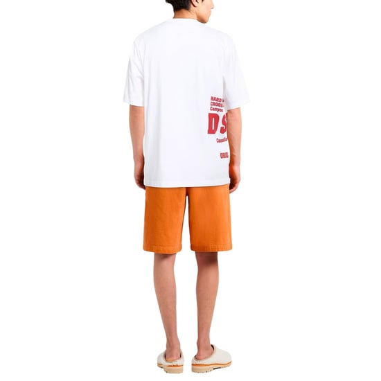 Dsquared2 Dq2 Vit T-shirt Med Sidologotyp - Image 3