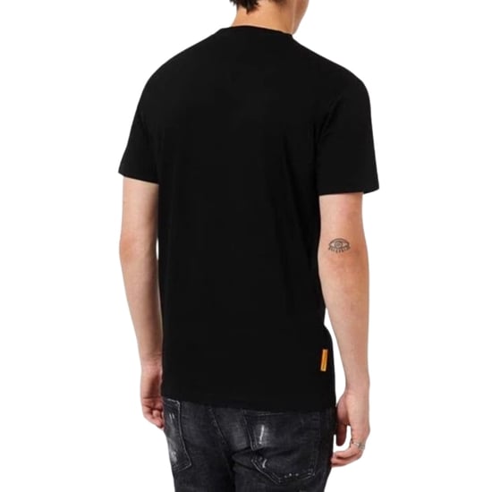 Dsquared2 Pac Man Dsq2 Logo Black T-shirt - Image 3