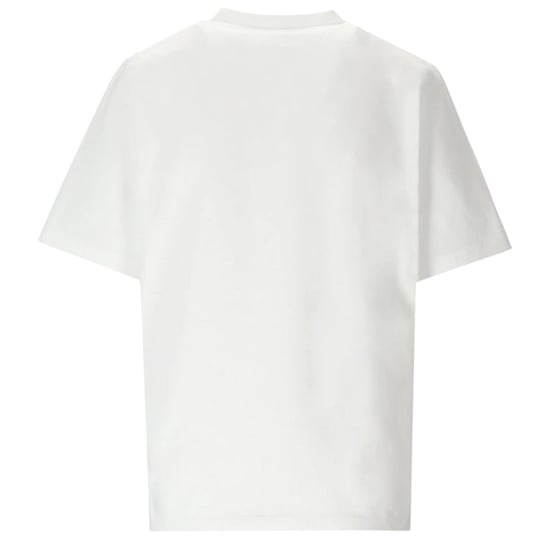 Dsquared2 Pixel Leaf-logotyptryck Vit T-shirt Med Rund Hals - Image 2