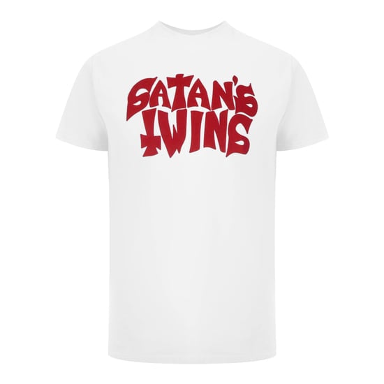 Dsquared2 T-shirt Vit Satans Tvillingar Logotyp - Image 1