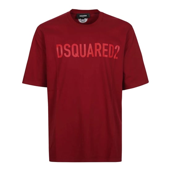 Dsquared2 T-shirt Med Djärv Logotyp Och Körsbärsmönster - Image 1