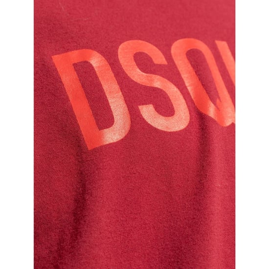 Dsquared2 T-shirt Med Djärv Logotyp Och Körsbärsmönster - Image 4