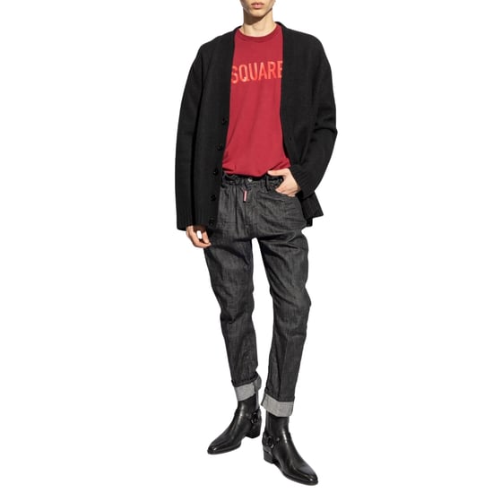Dsquared2 T-shirt Med Djärv Logotyp Och Körsbärsmönster - Image 5