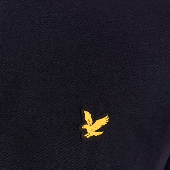Lyle &amp; Scott Marineblauwe Tape T-shirt - Image 5