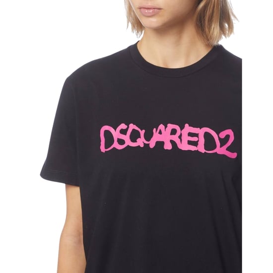 Dsquared2 Graffiti Spray Logo Zwart T-shirt - Image 4