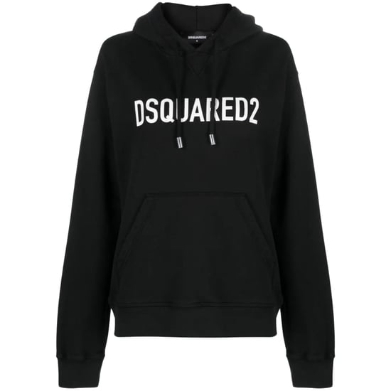 Dsquared2 Cool Fit Brand Logo Zwarte Hoodie - Image 1