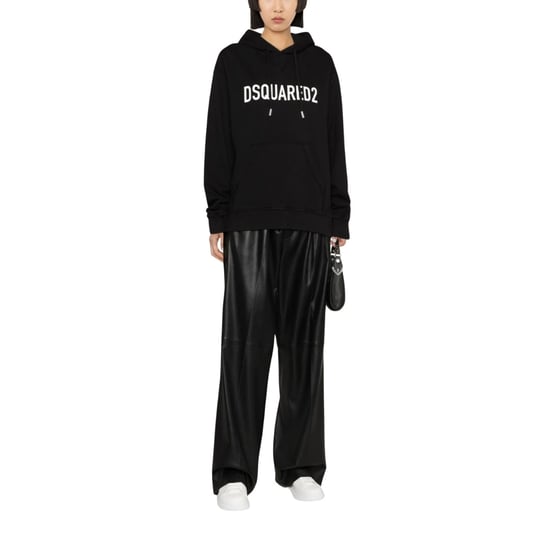 Dsquared2 Cool Fit Brand Logo Zwarte Hoodie - Image 2