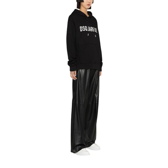 Dsquared2 Cool Fit Brand Logo Zwarte Hoodie - Image 3