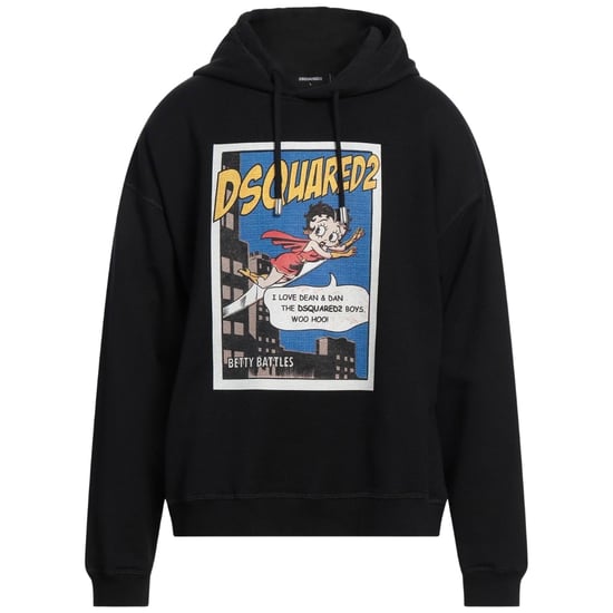 Dsquared2 Betty Boop Svart Huvtröja - Image 1